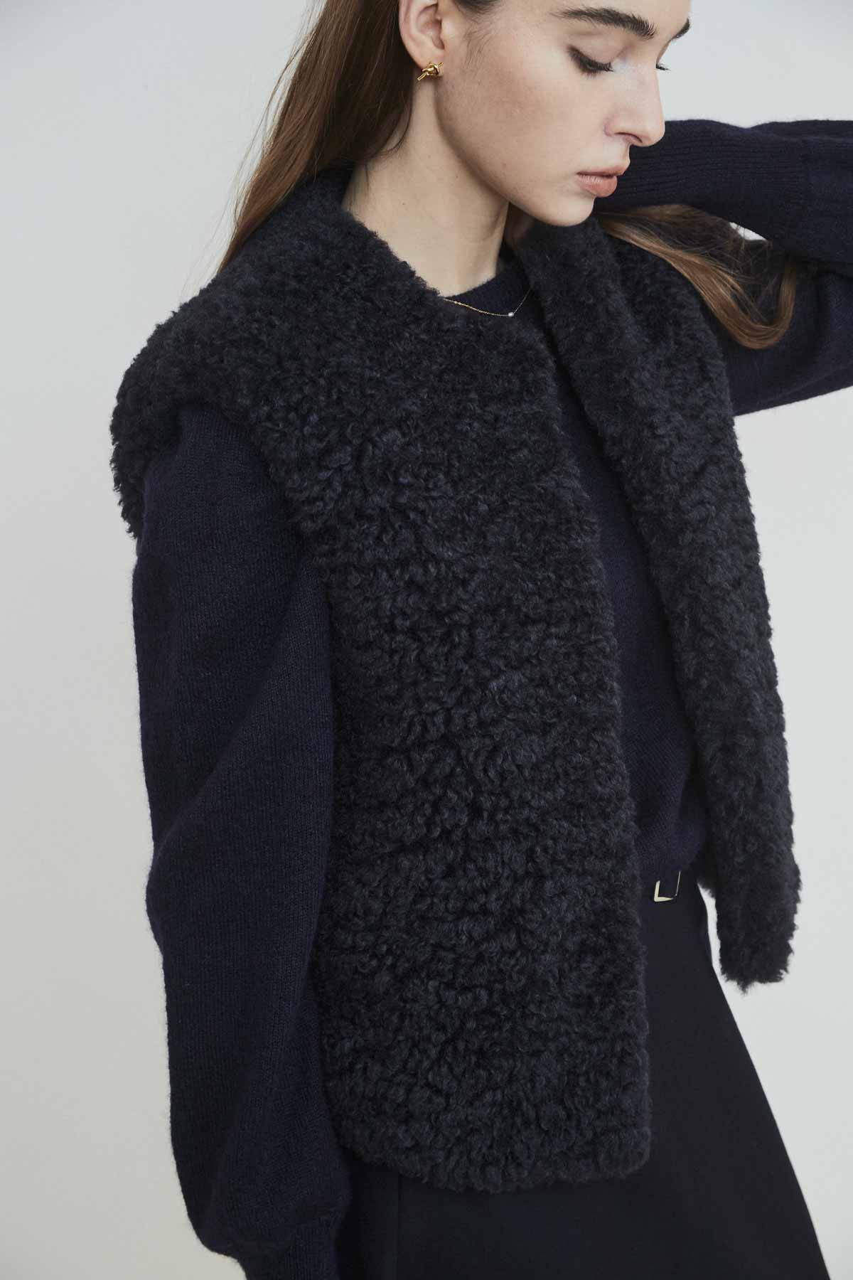 CURLY FUR GILET