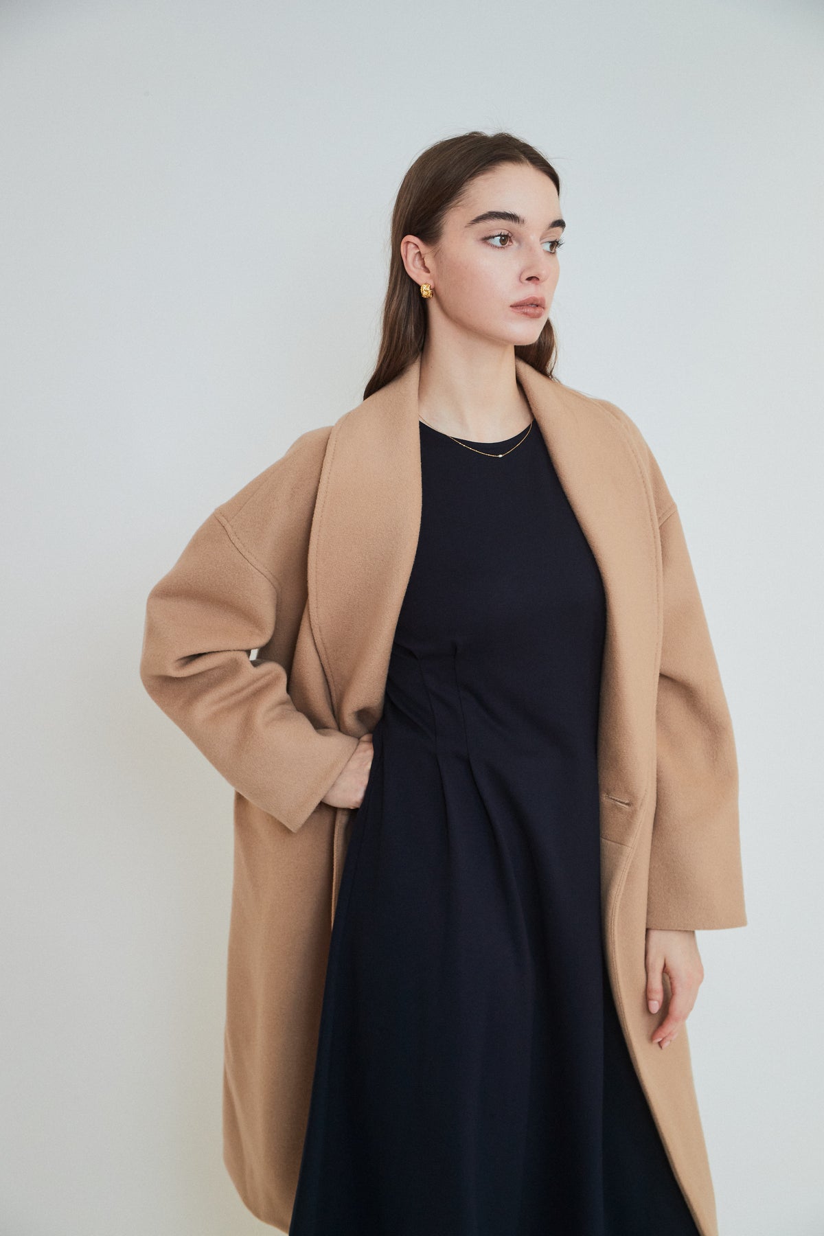 CASHMERE COCOON COAT