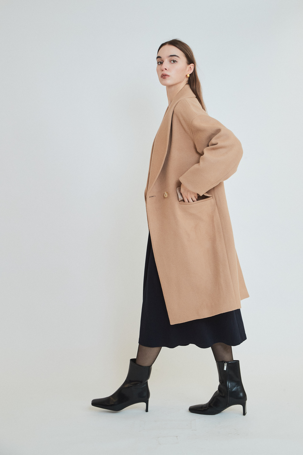 CASHMERE COCOON COAT