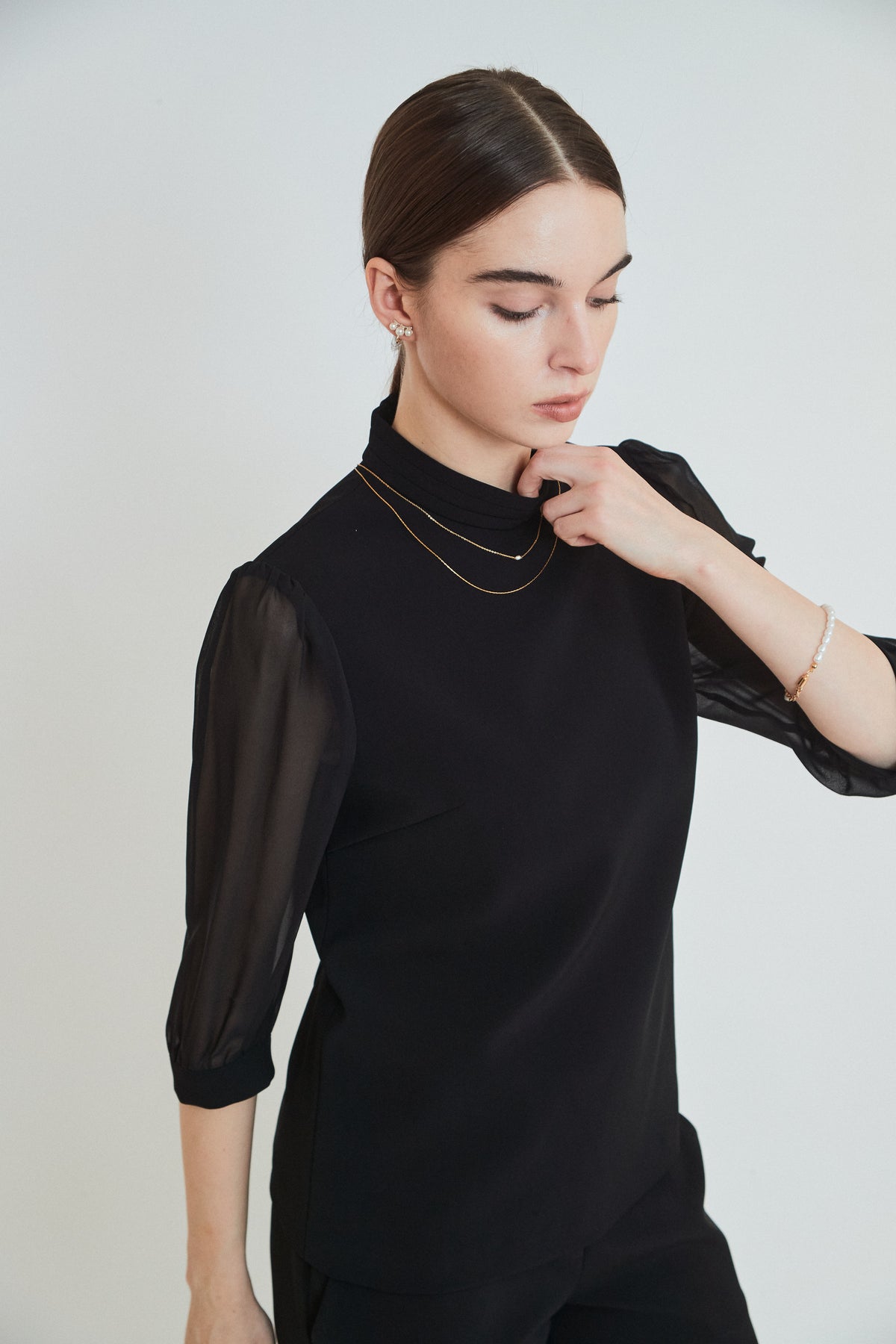 BLOUSE NOIR