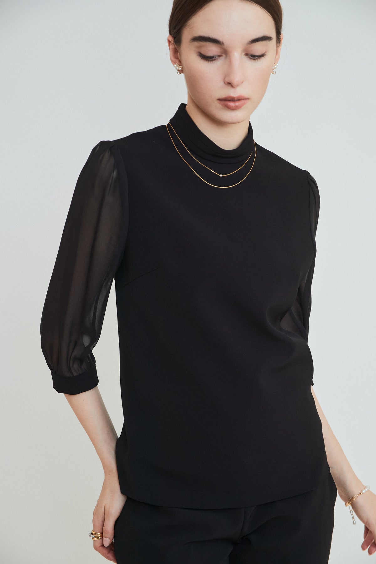 BLOUSE NOIR