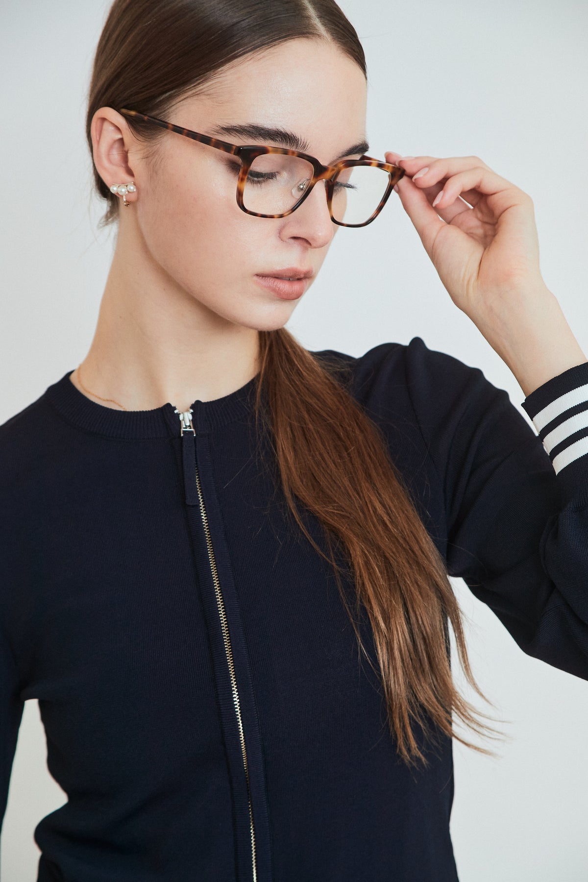 RAYON KNIT CARDIGAN
