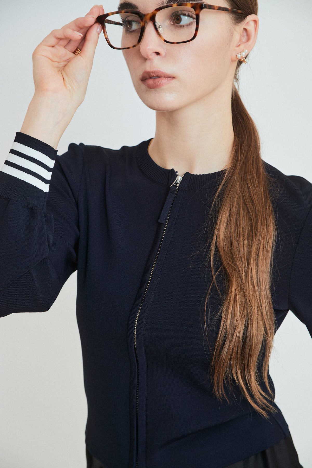 RAYON KNIT CARDIGAN