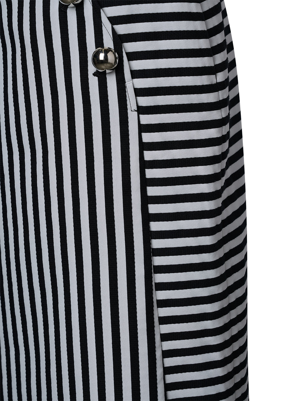 BORDER SAILOR SKIRT