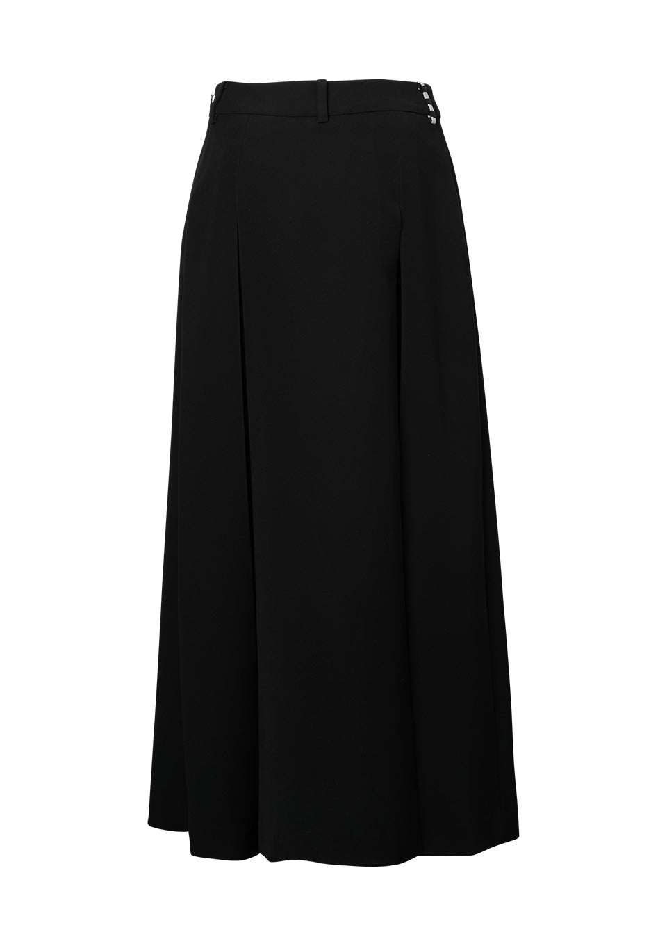 BOX PLEATS MAXI SKIRT