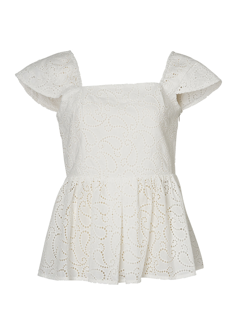 COTTON LACE TOP