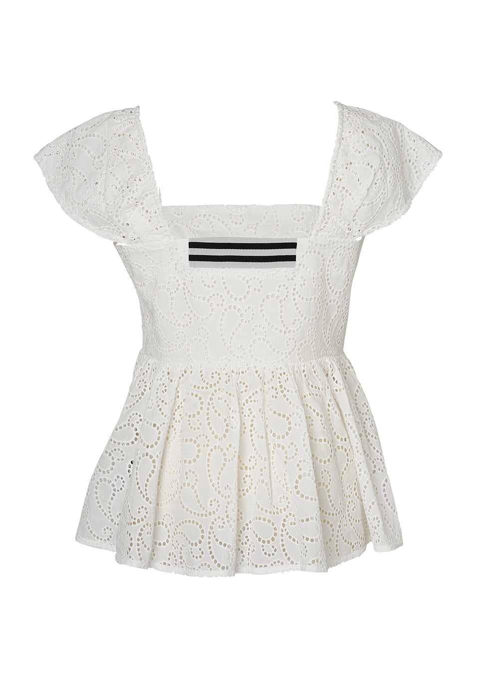 COTTON LACE TOP