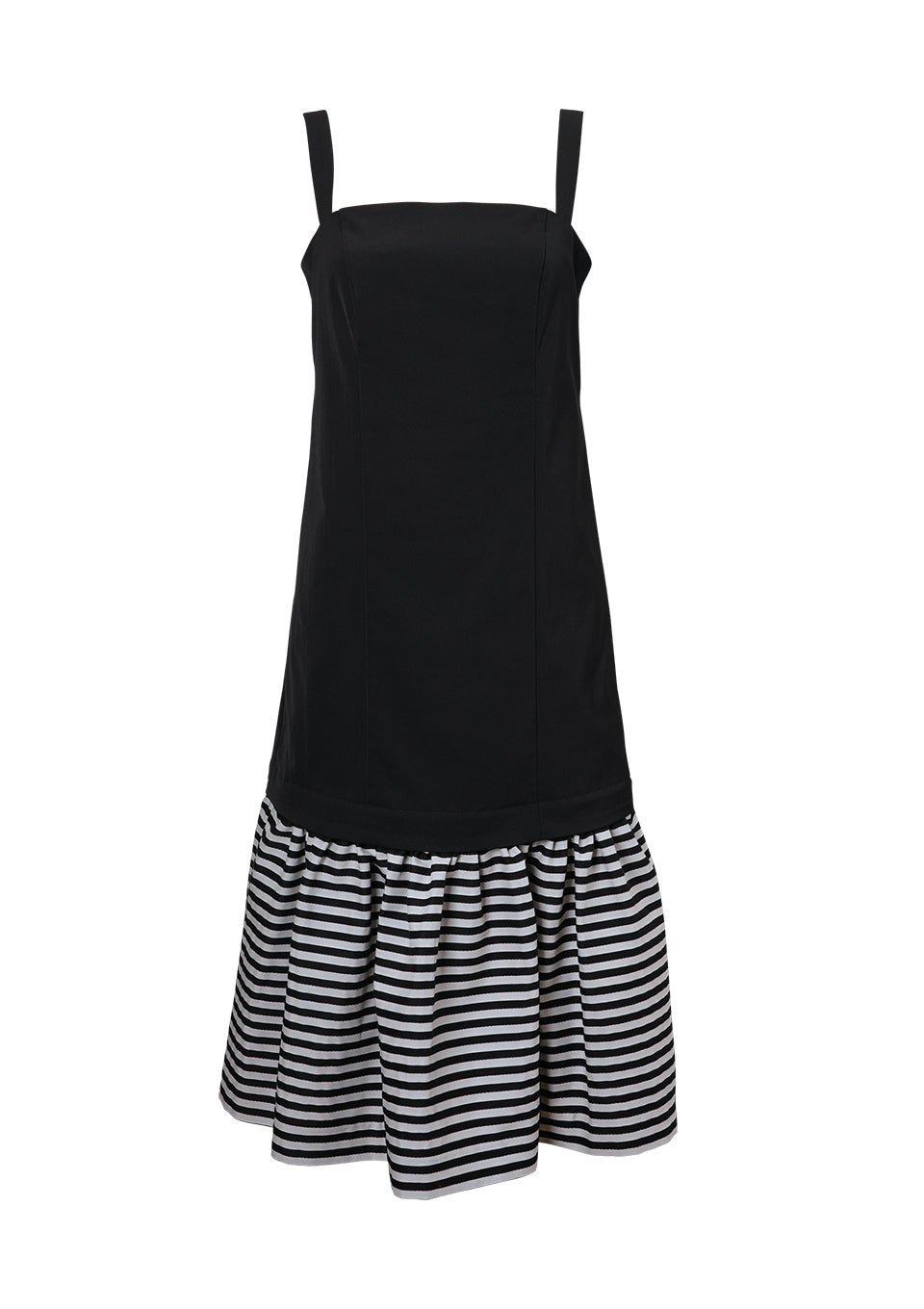 BORDER STRAP DRESS
