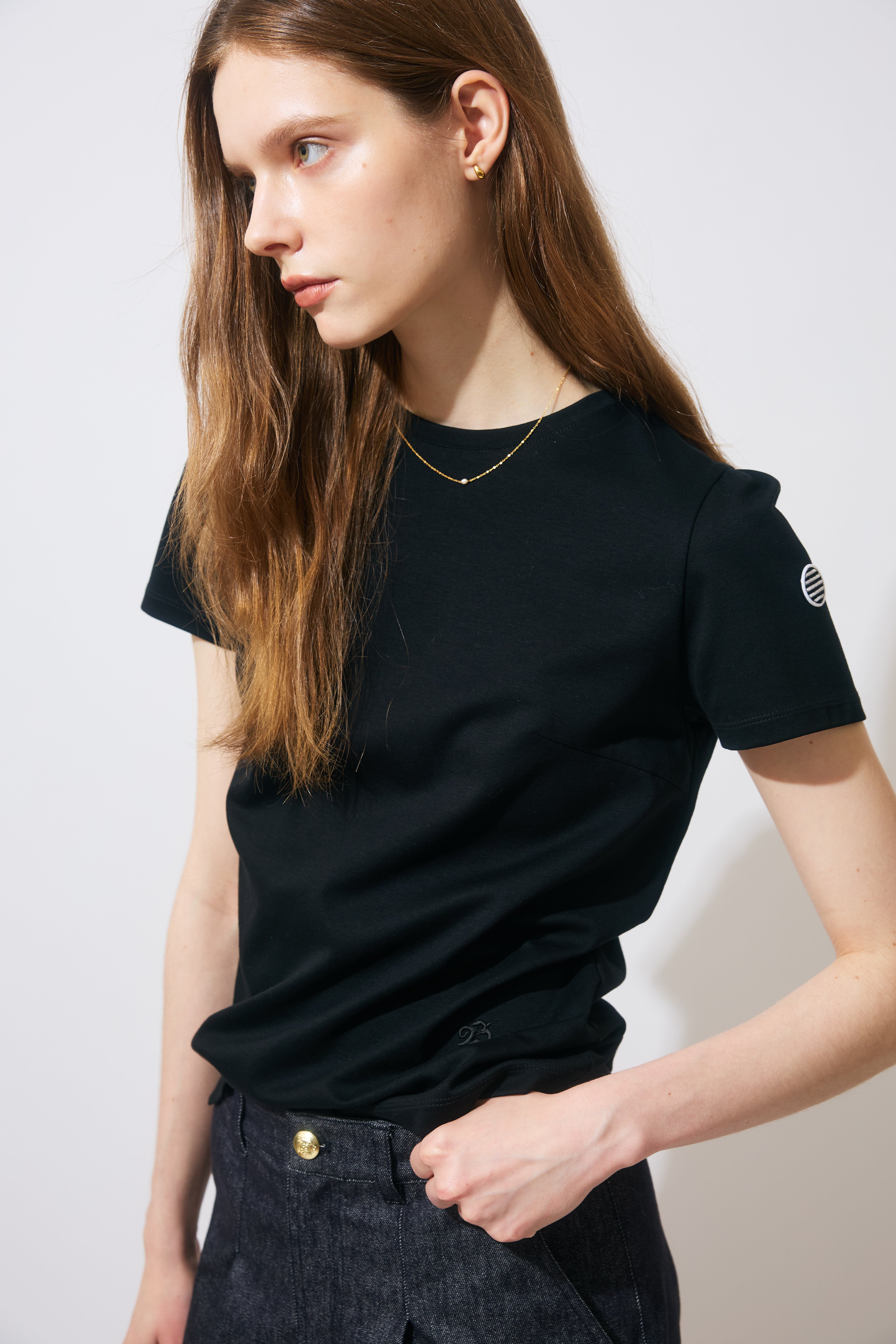 CREW NECK TEE