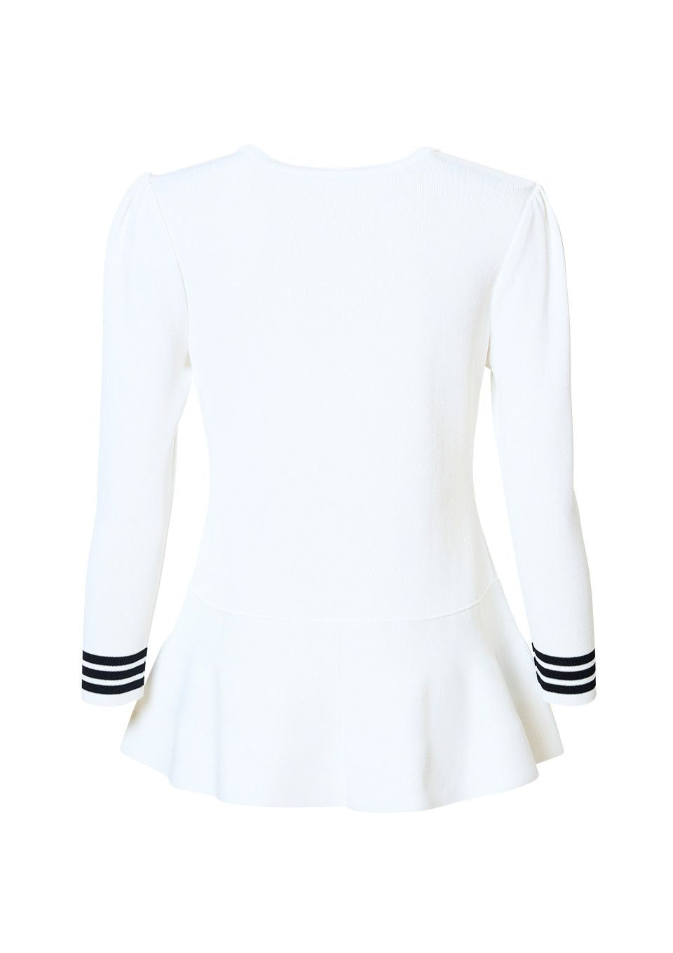 【予約商品】RAYON PEPLUM KNIT