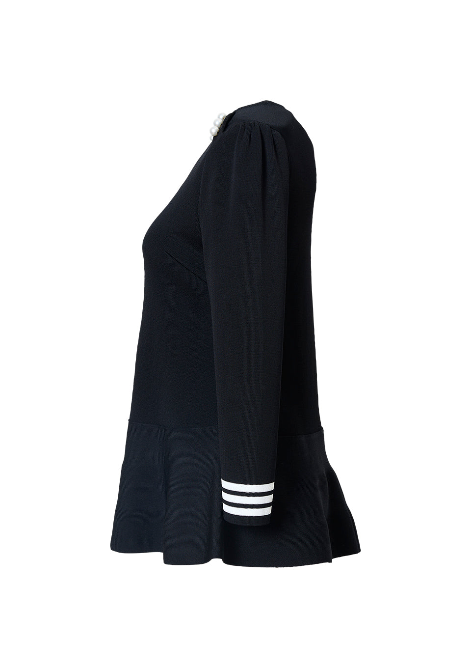 【予約商品】RAYON PEPLUM KNIT