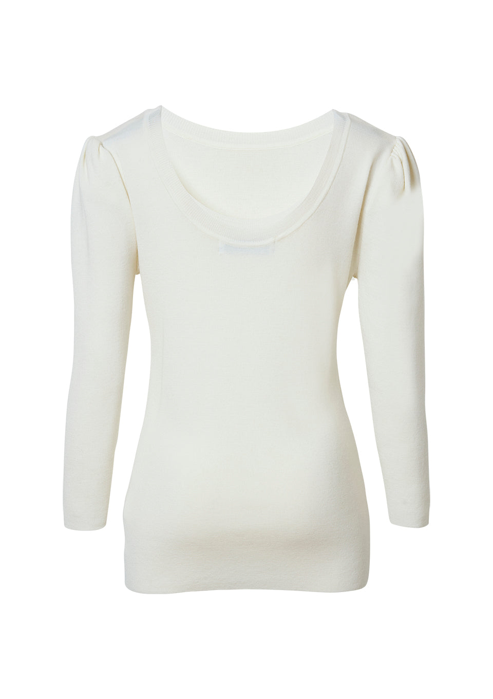 BACK OPEN KNIT