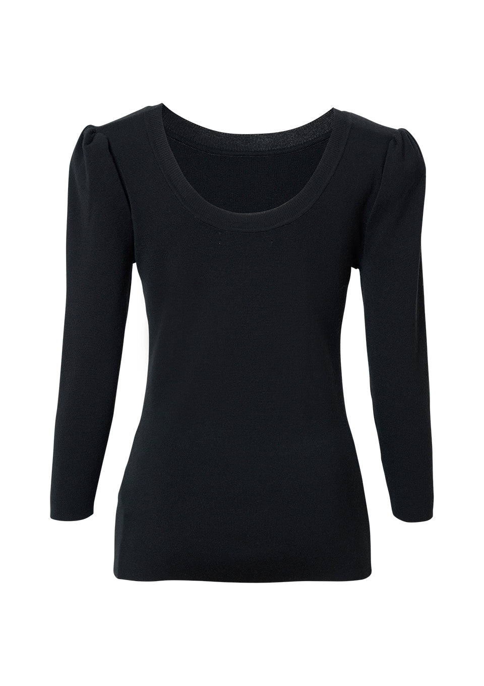 BACK OPEN KNIT