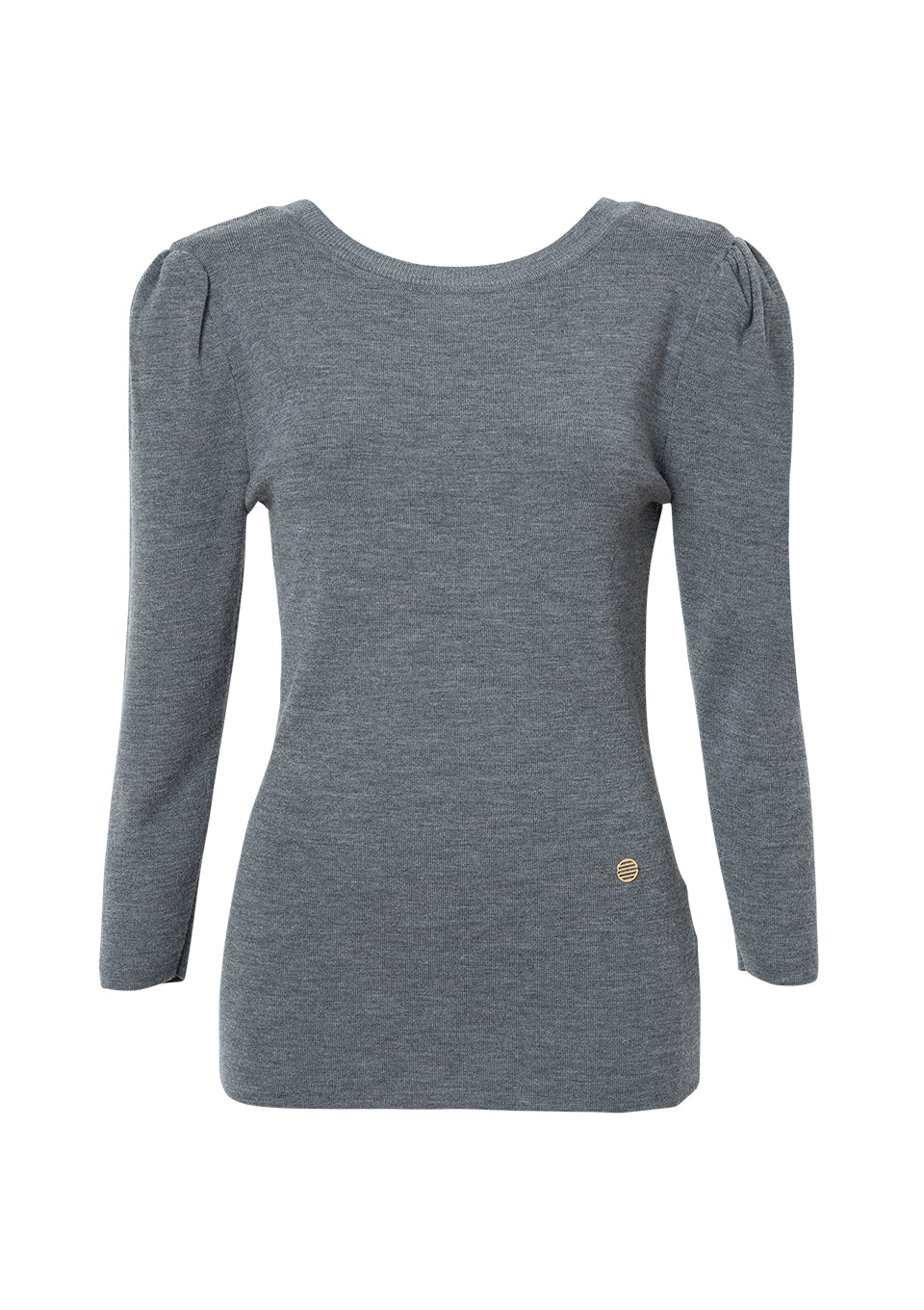 BACK OPEN KNIT