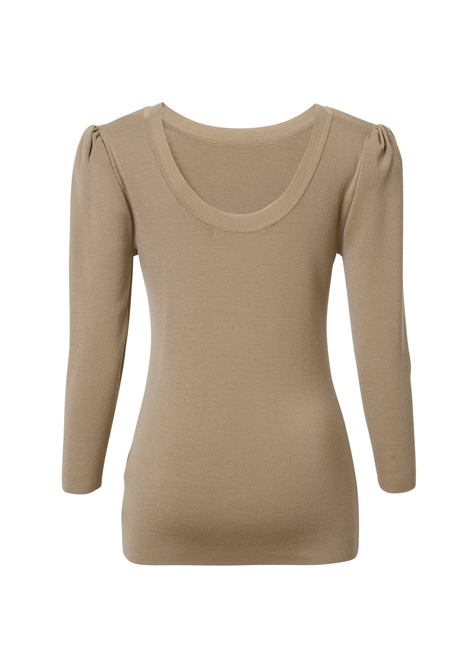 BACK OPEN KNIT