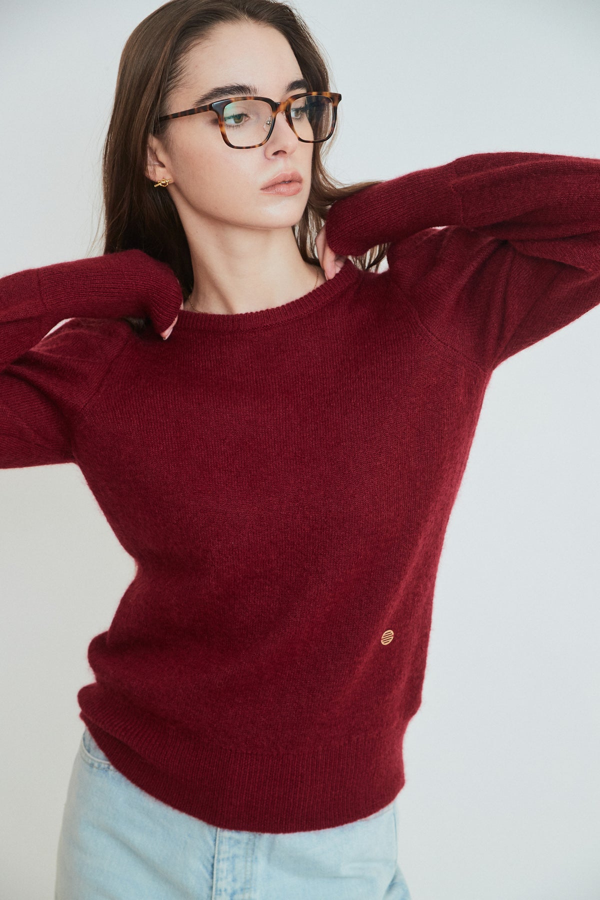 VOLUME SHOULDER KNIT