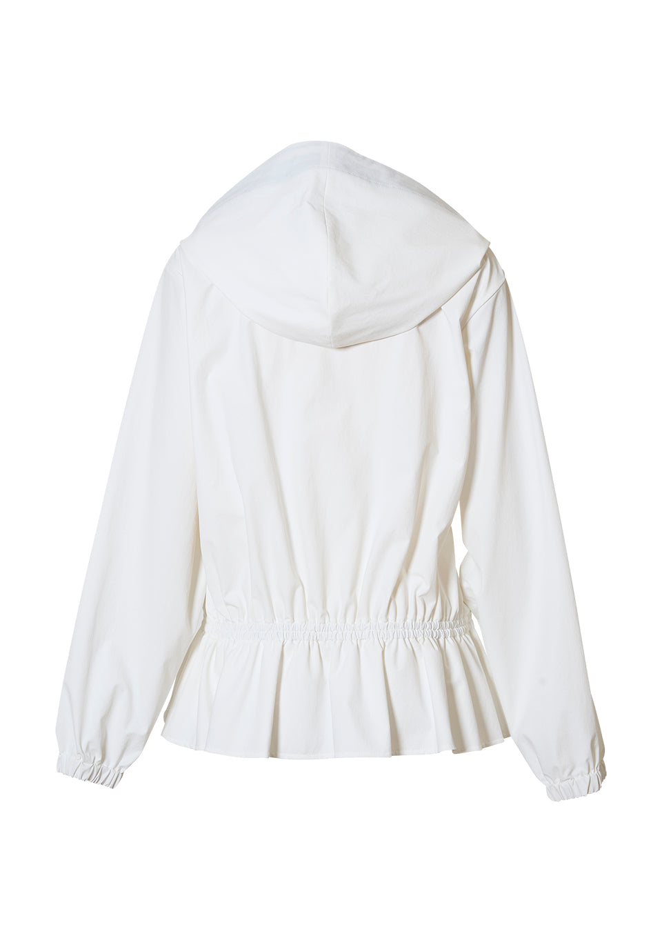 NYLON ZIP HOODIE