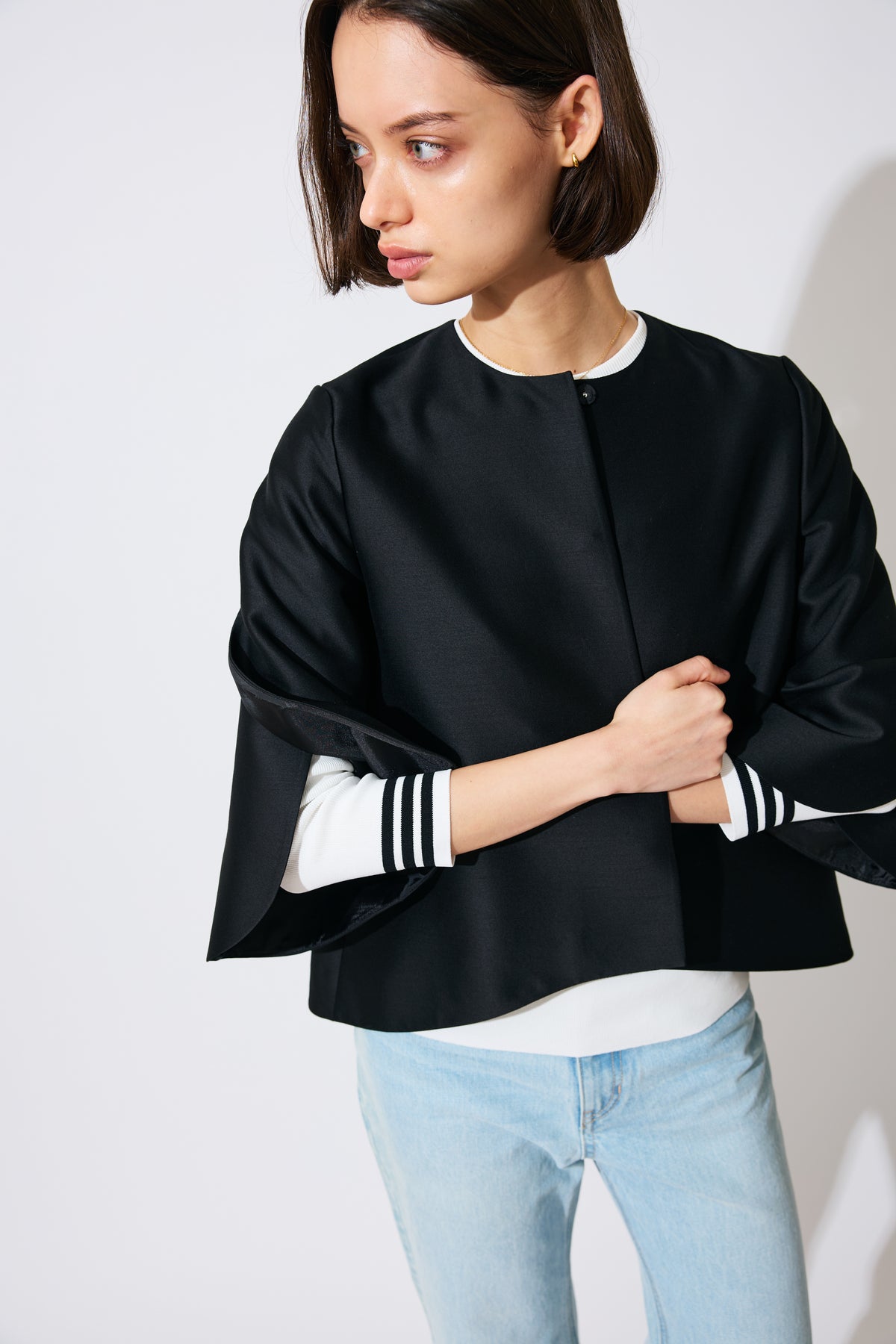 SILK WOOL JACKET