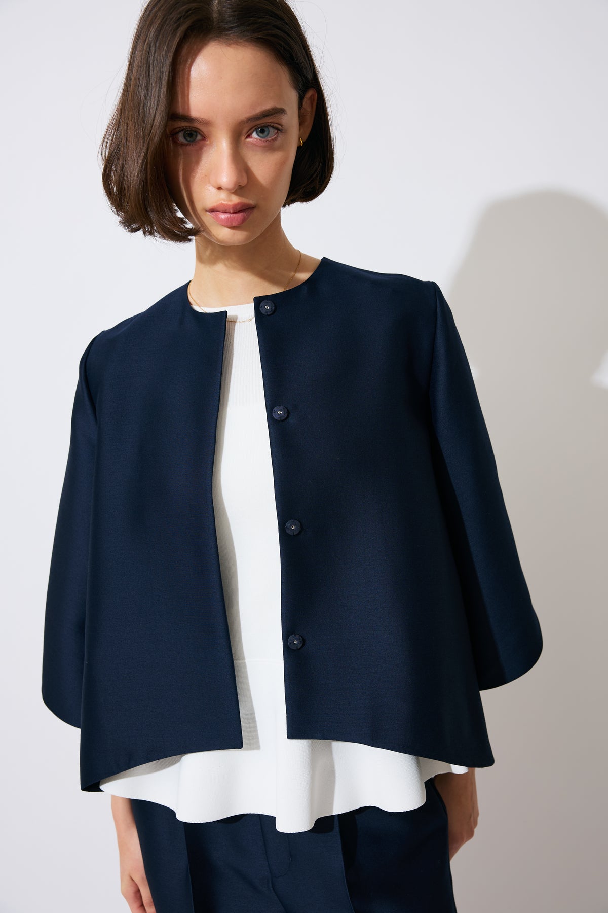 SILK WOOL JACKET