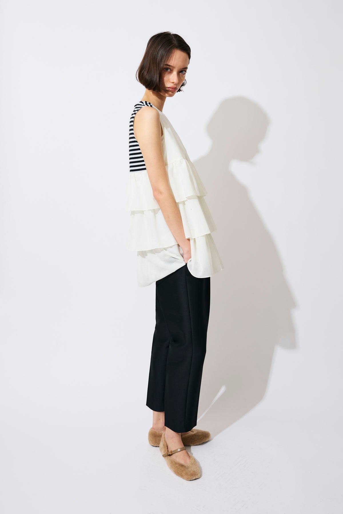 TIERED BLOUSE