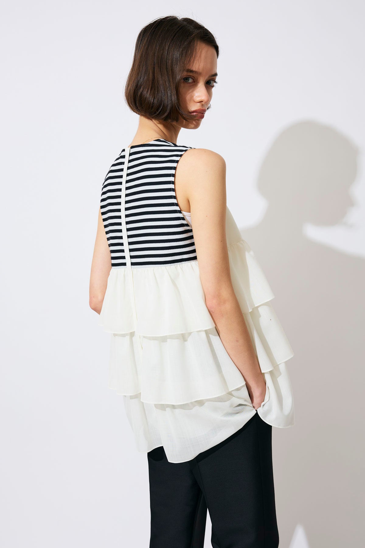 TIERED BLOUSE