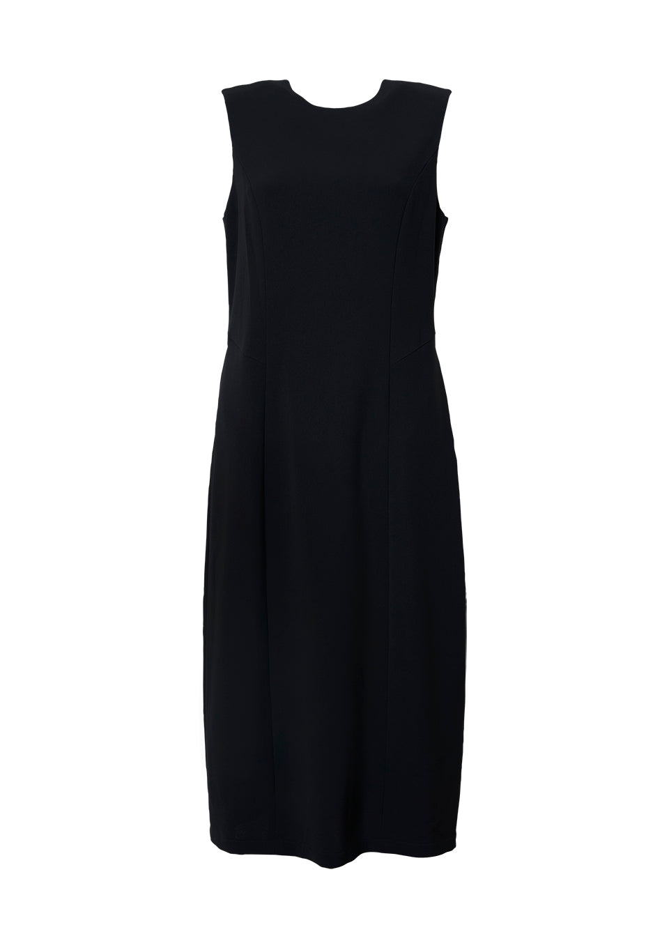 BACK BORDER SLEEVELESS DRESS