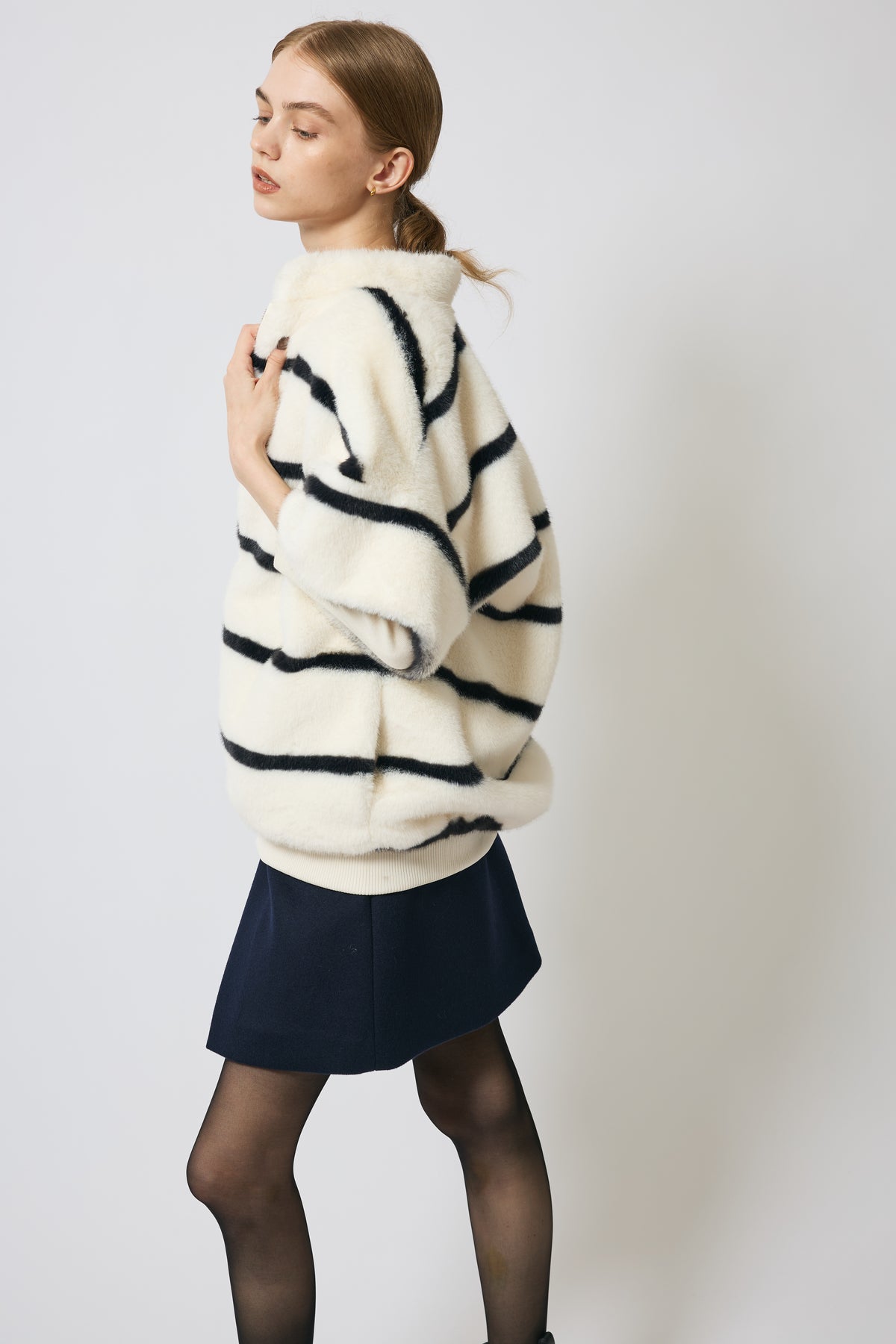 MELTON WOOL SHORTS