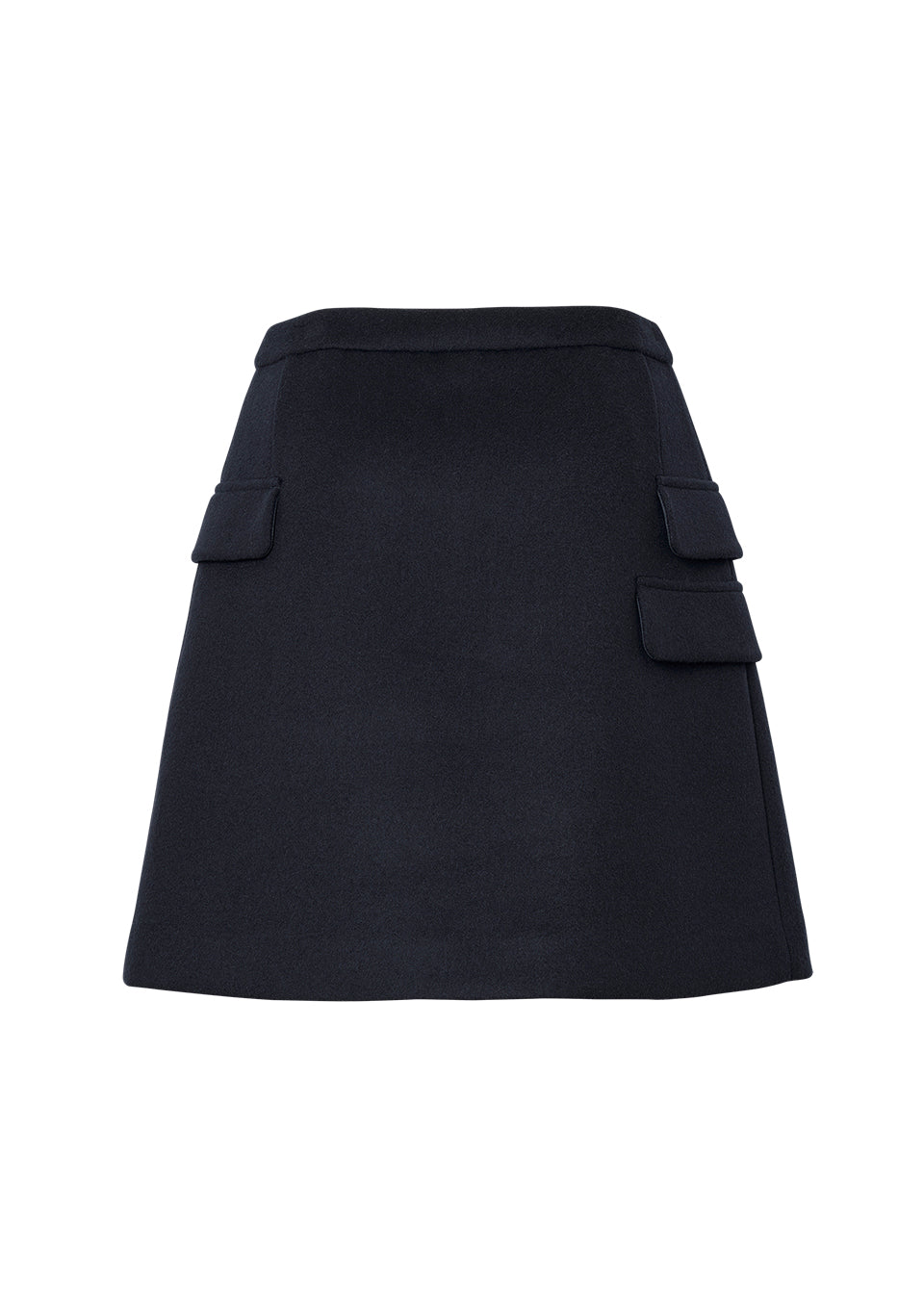MELTON WOOL SHORTS