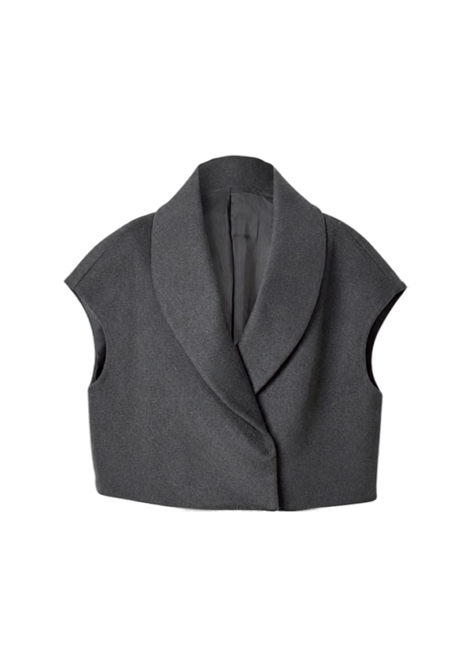 MELTON WOOL GILET