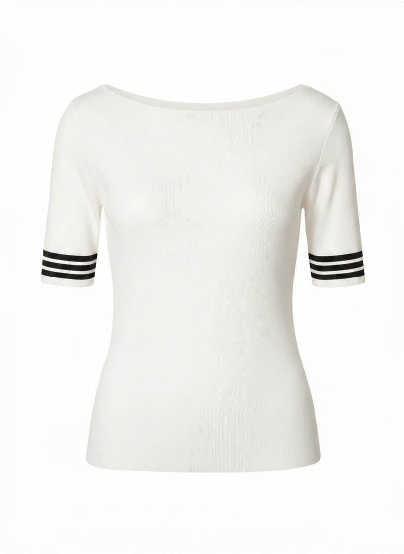 BOATNECK SHORT SLEEVE