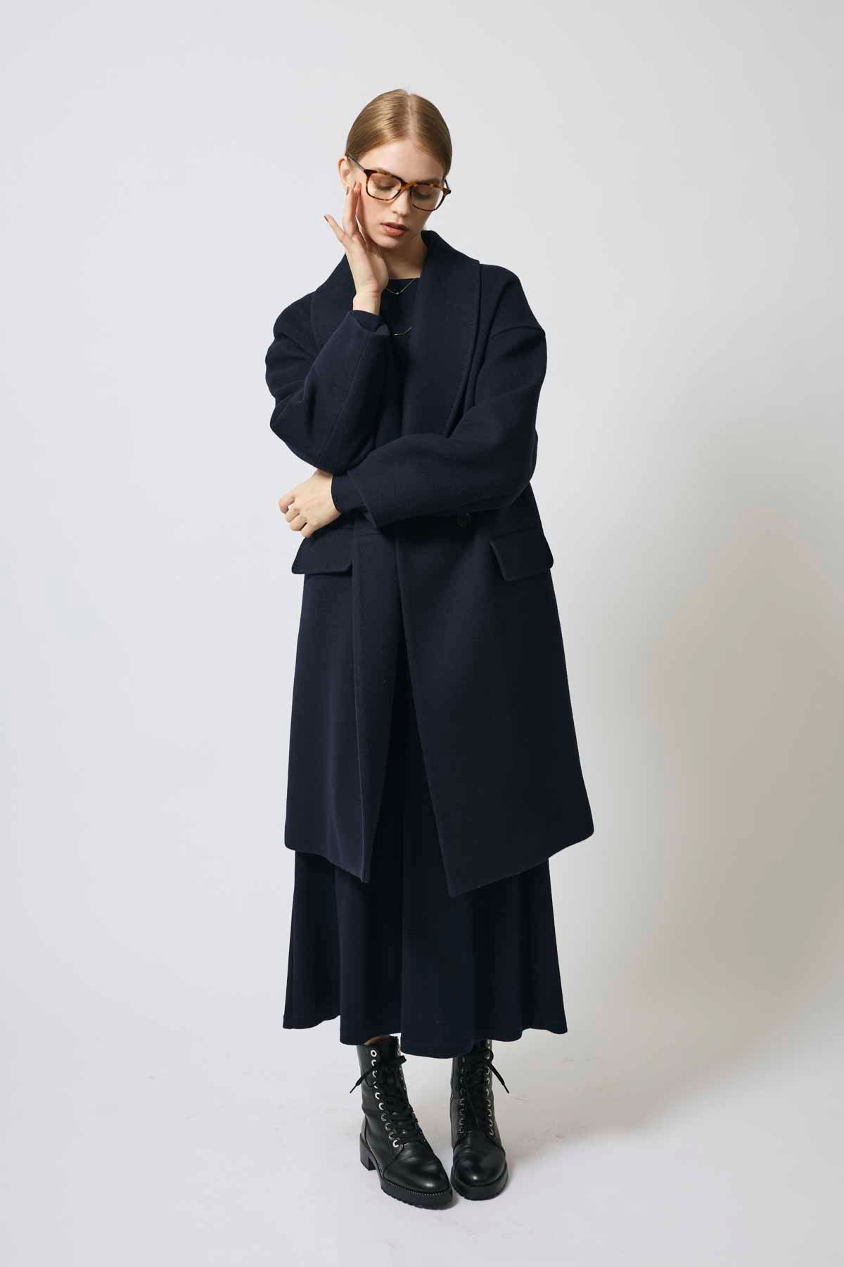 CASHMERE COCOON COAT