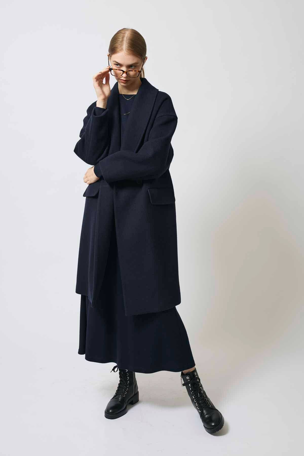 CASHMERE COCOON COAT