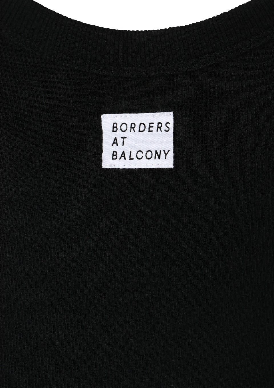 HALF SLEEVE RIB TEE