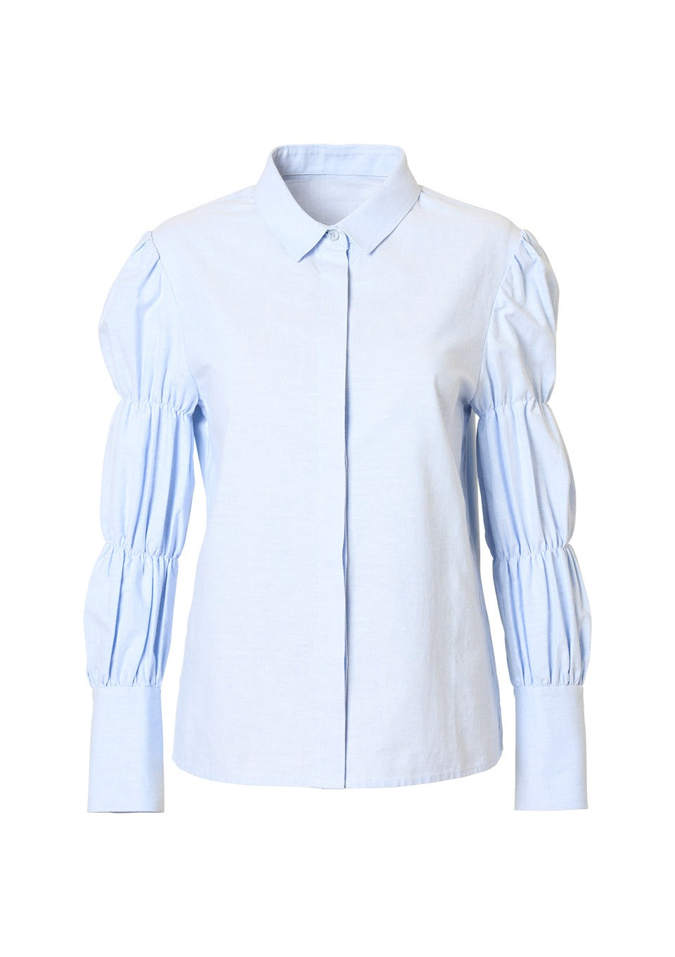 TIERED SLEEVES BLOUSE
