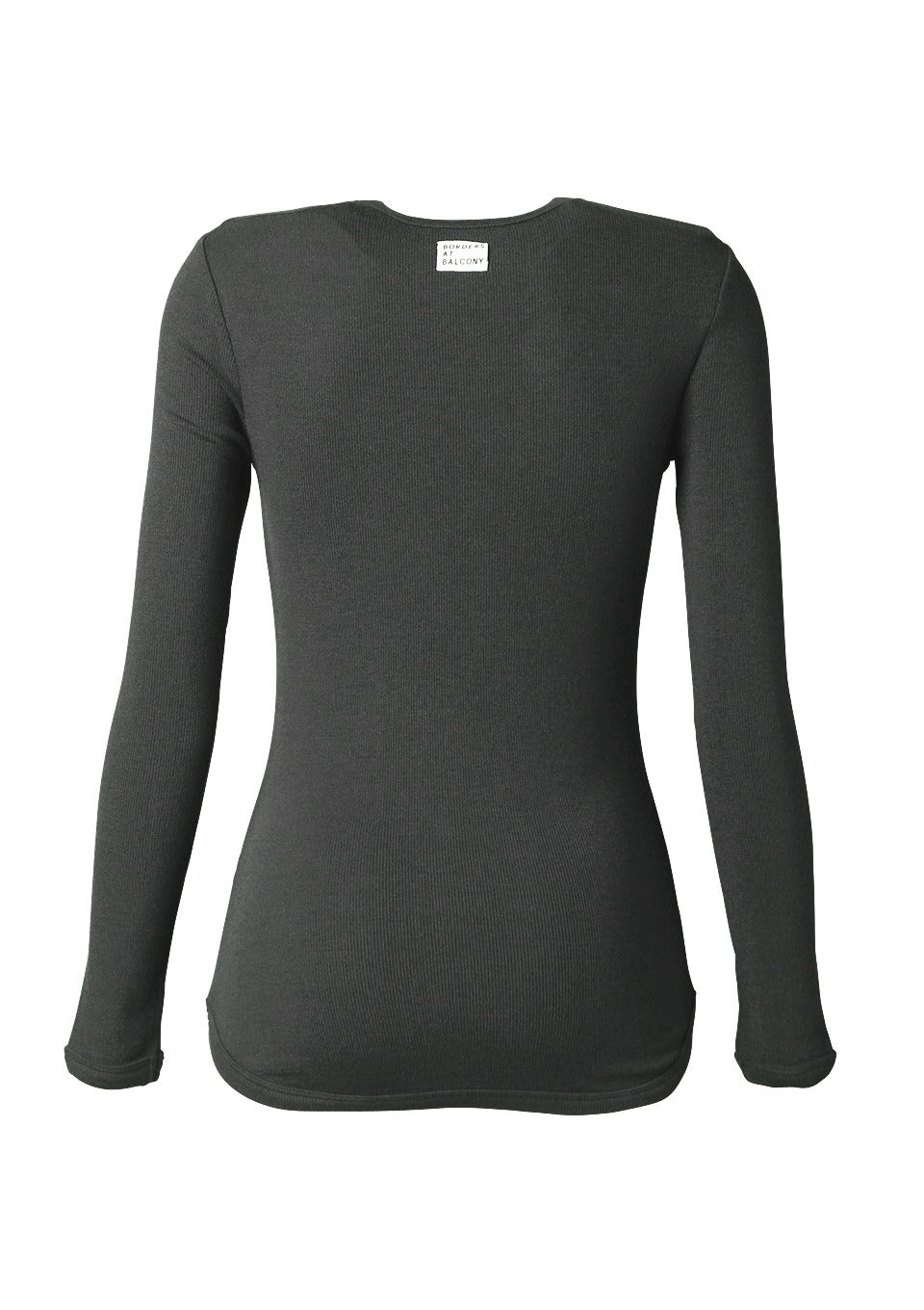 LONG SLEEVE RIB TEE