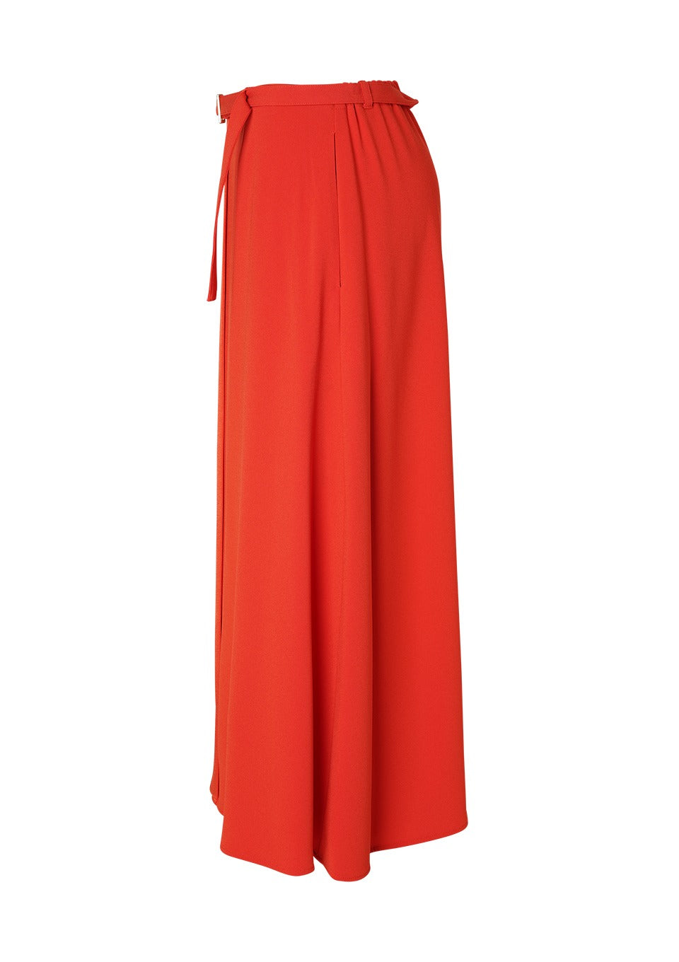 BACK SATIN SKIRT