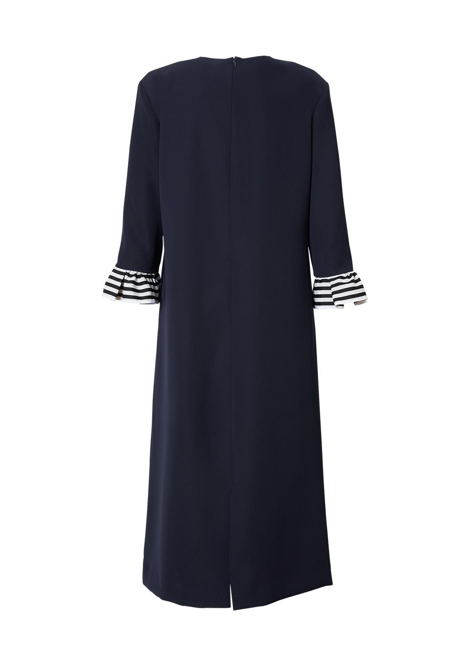 RUFFLE SLEEVES DRESS