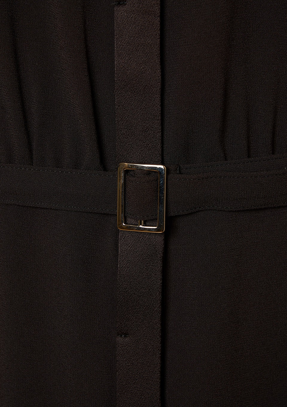 BACK SATIN DRESS