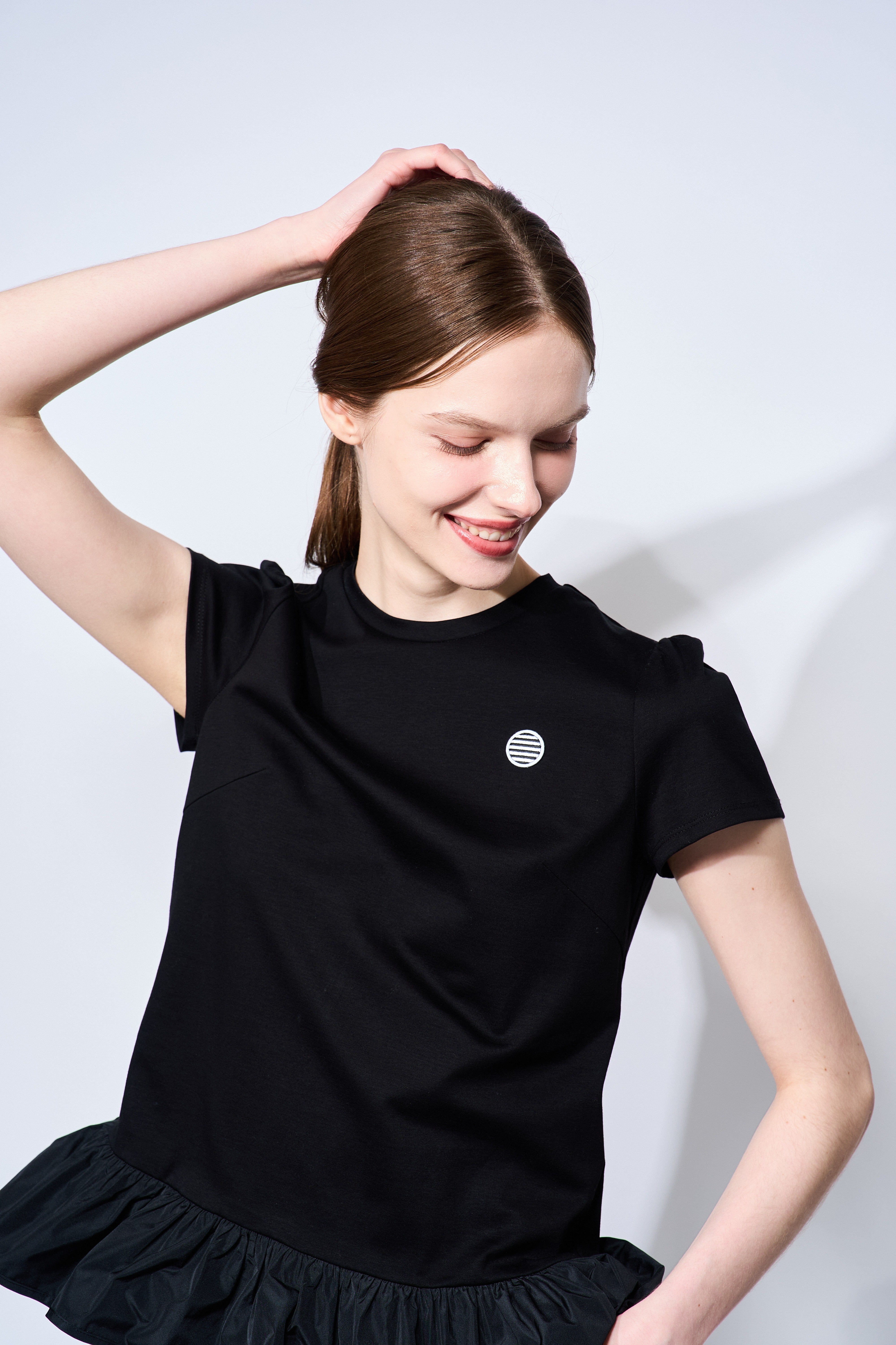 【予約販売】BASIC PEPLUM TEE