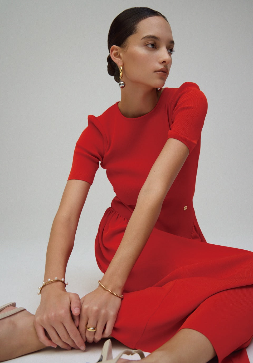 COCOON KNIT DRESS