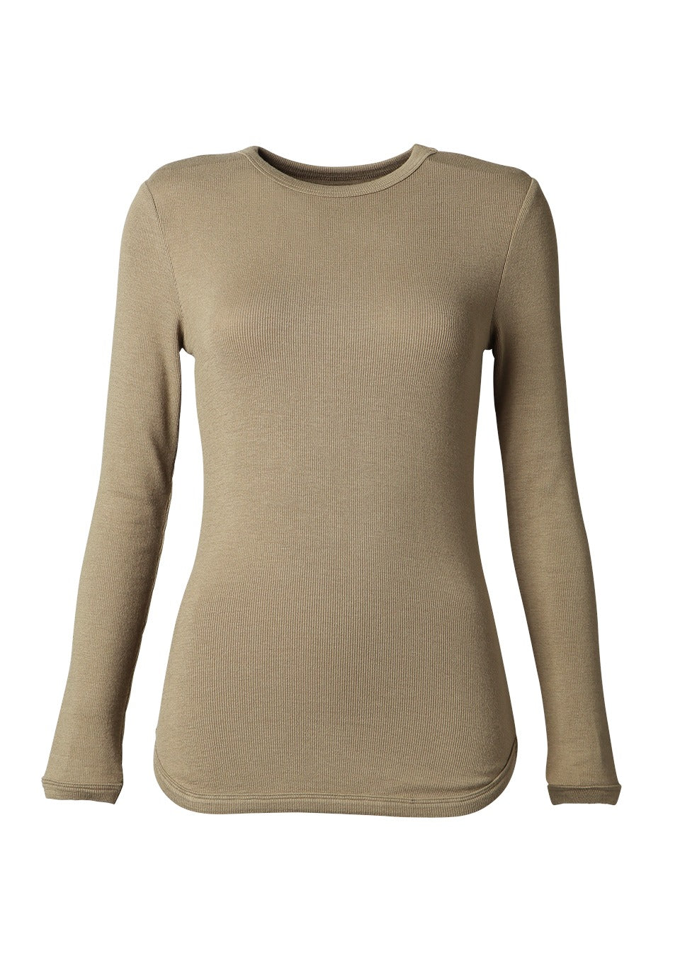 LONG SLEEVE RIB TEE