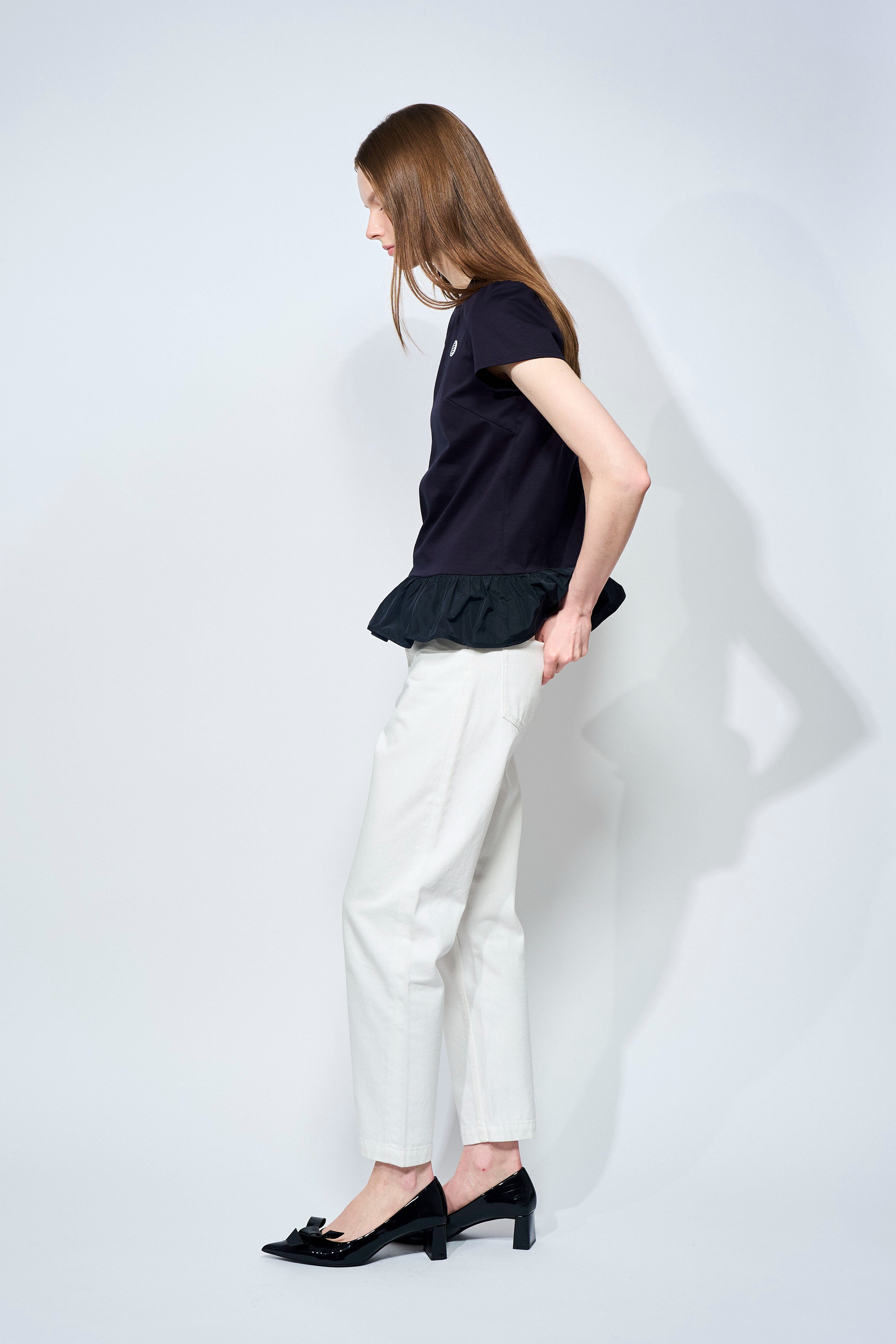 【予約販売】BASIC PEPLUM TEE