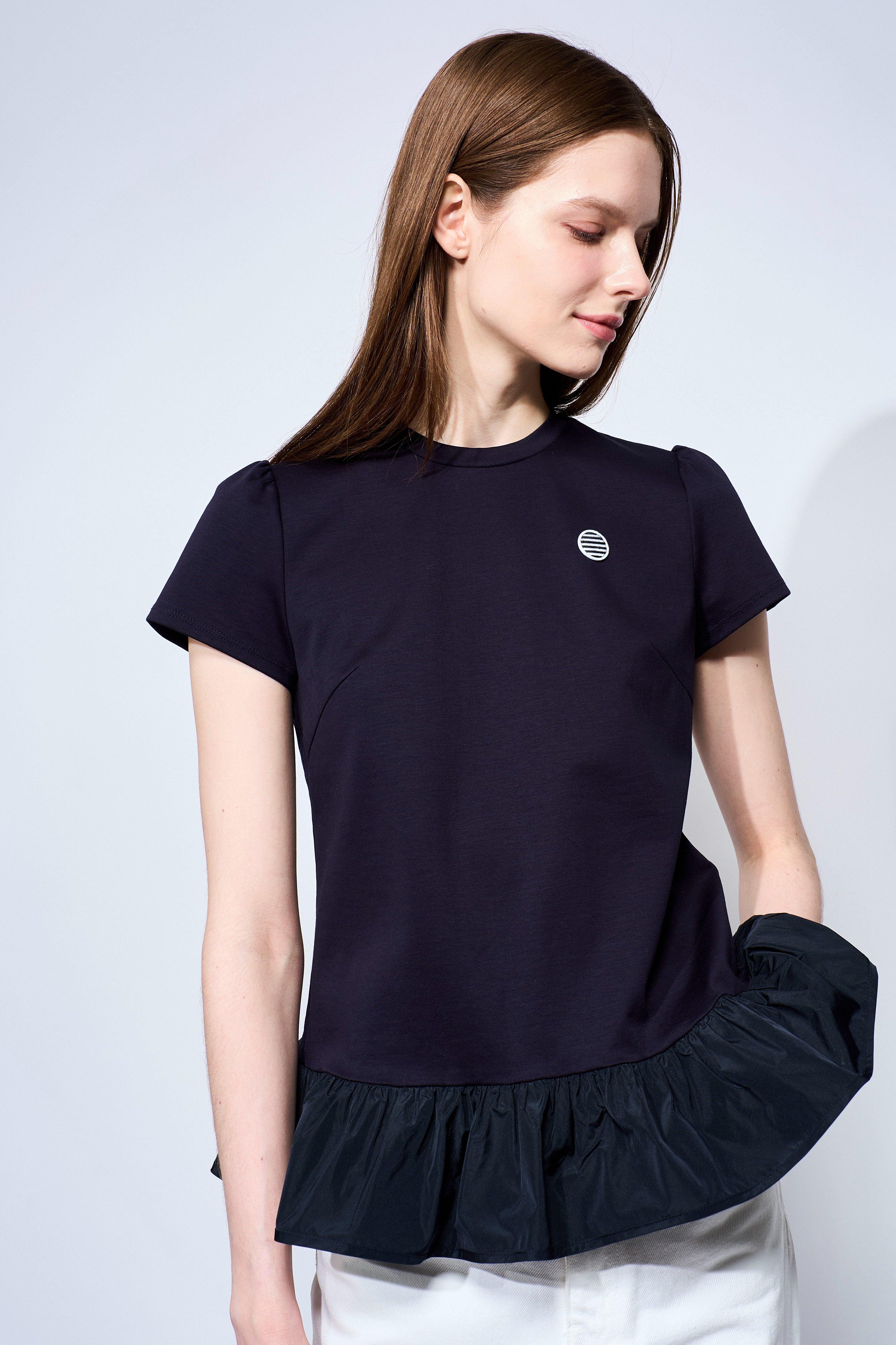 【予約販売】BASIC PEPLUM TEE