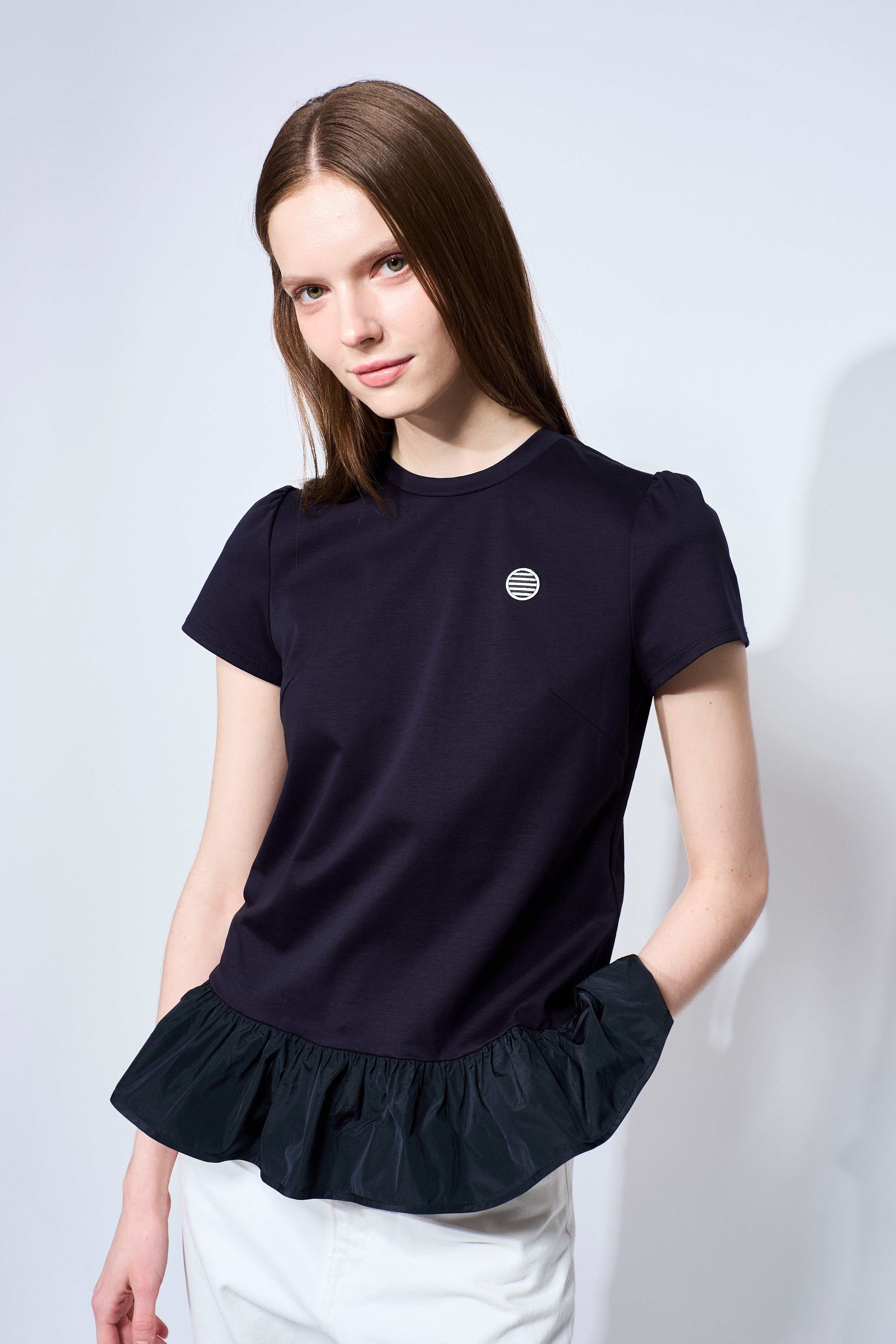 【予約販売】BASIC PEPLUM TEE