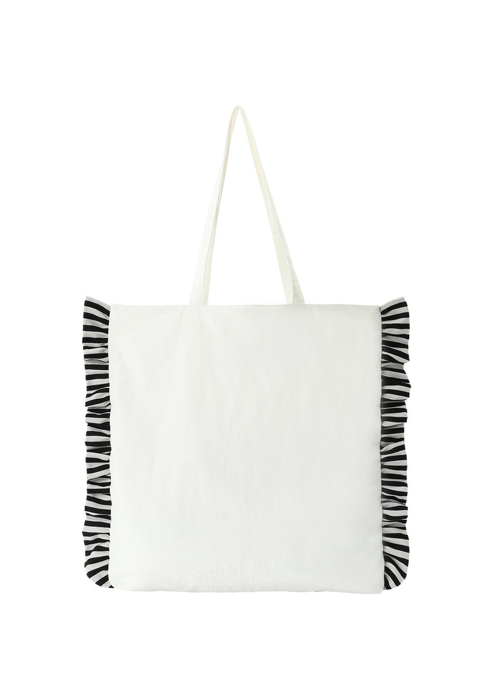 FRILL NYLON TOTE L