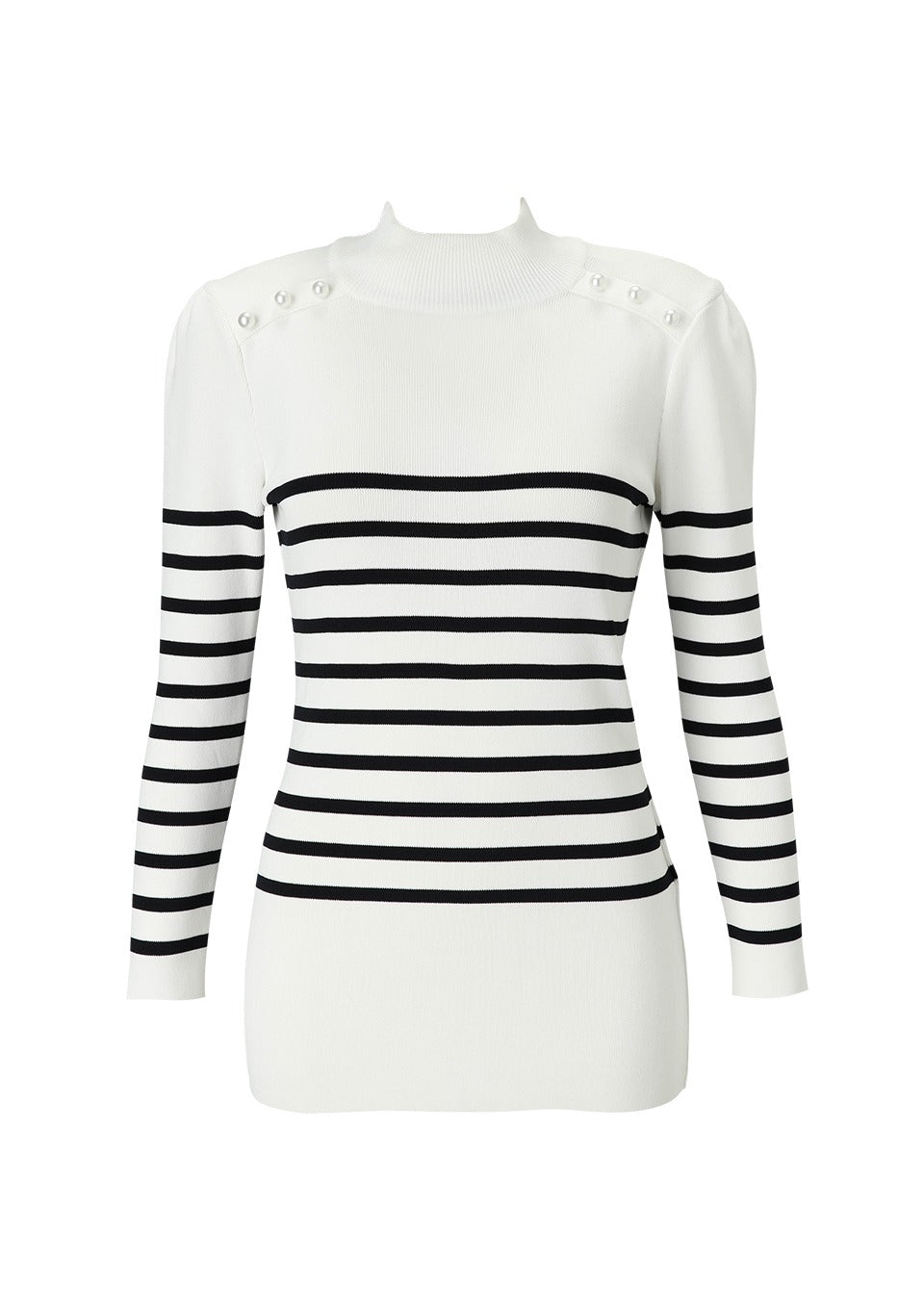 BORDER PEARL TOP