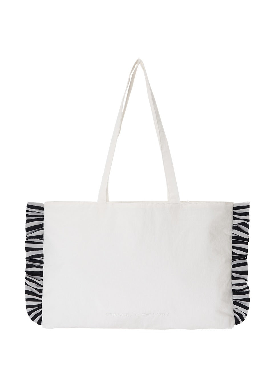 FRILL NYLON TOTE