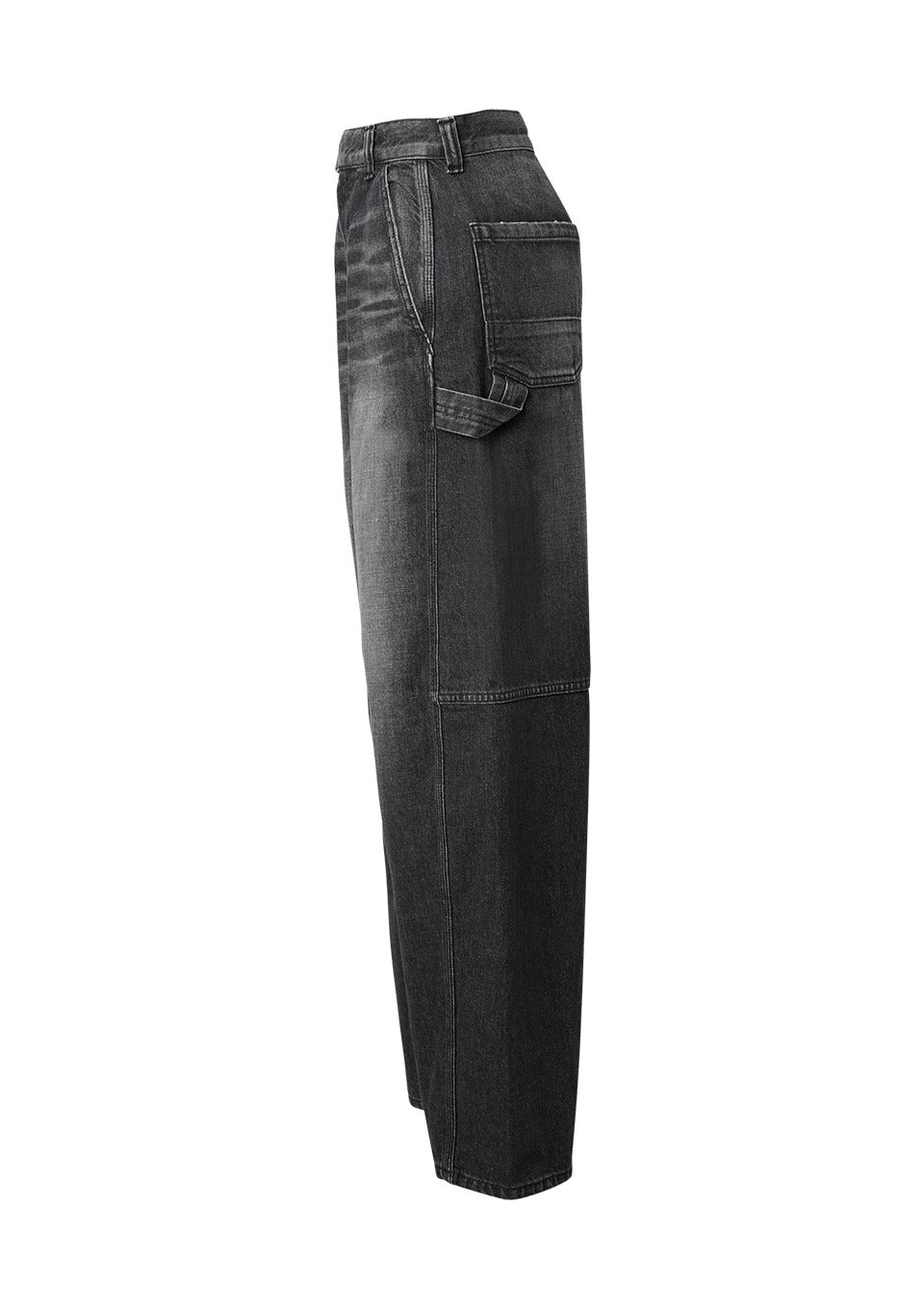 WIDE-LEG PAINTER DENIM