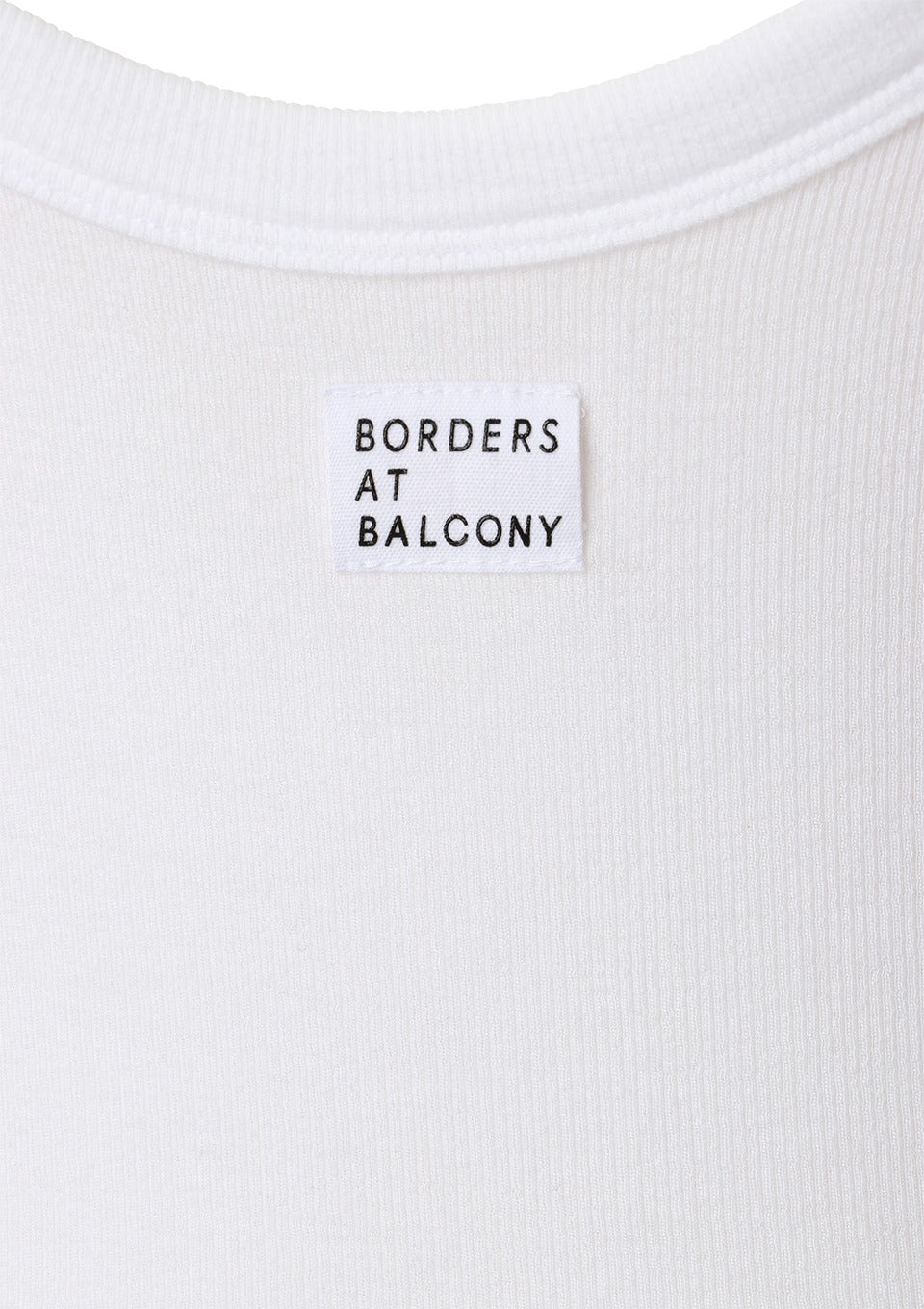 HALF SLEEVE RIB TEE