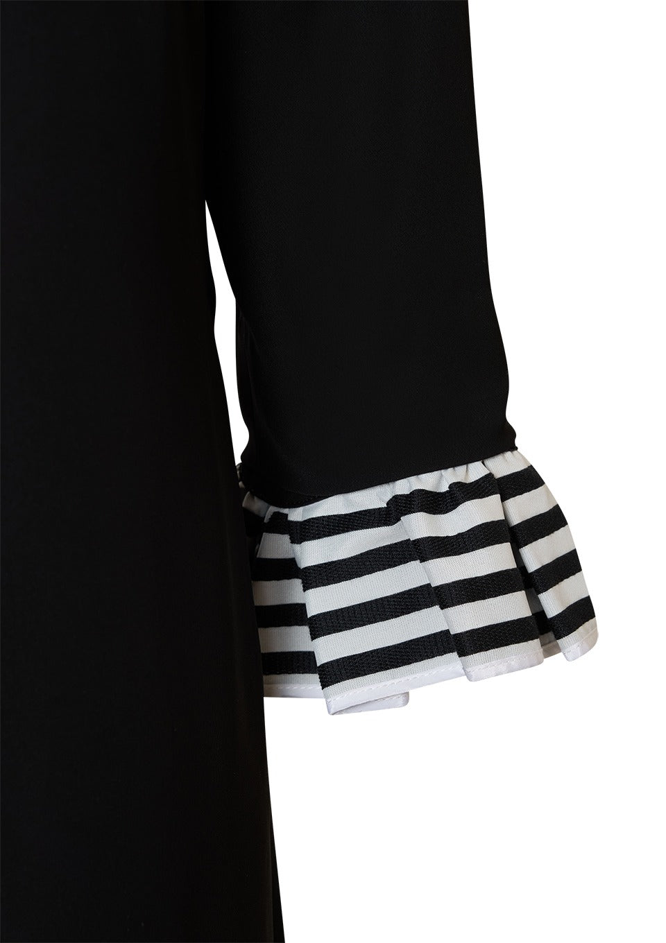 RUFFLE SLEEVES DRESS